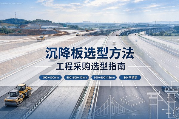 邯郸沉降板选择方法