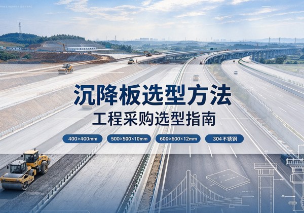 邯郸沉降板选择方法